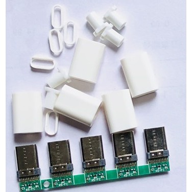 ◄UE2► Type-c插頭 USB2.0 公頭DIY 資料充電焊接線式 正反插
