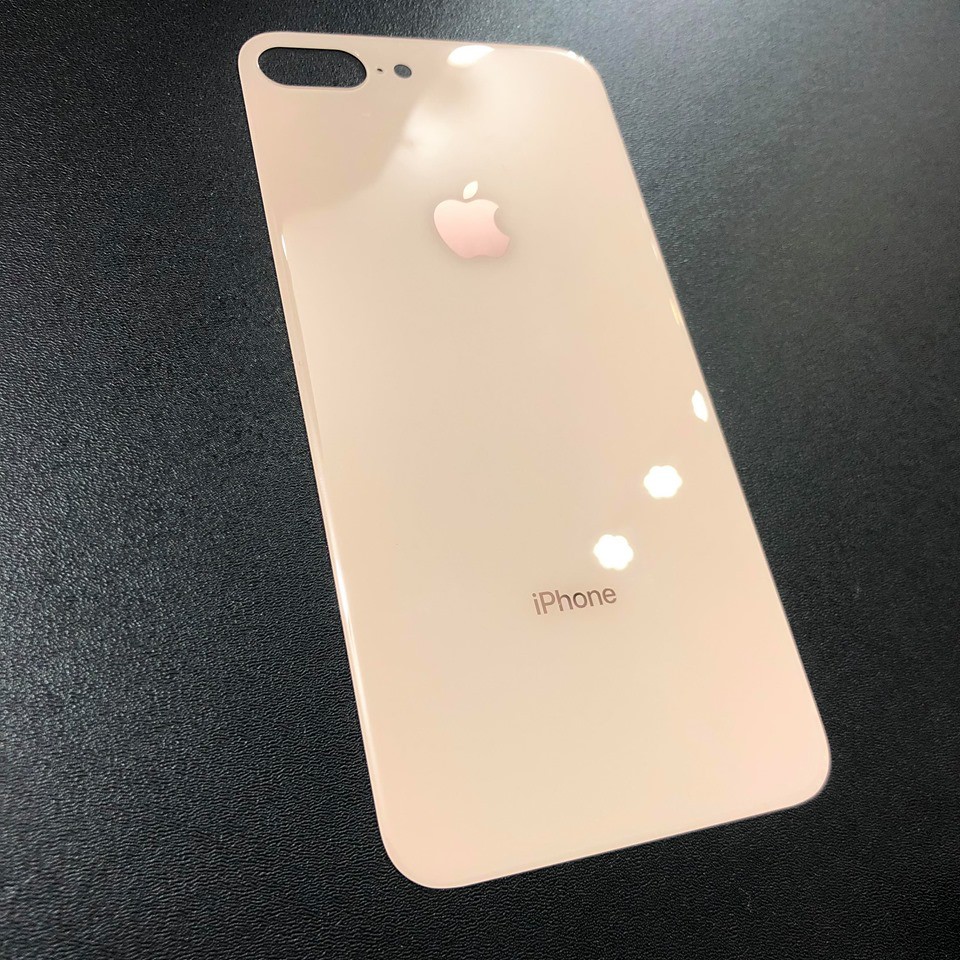 Iphone 8 Plus 單後玻璃後蓋後殼背蓋 玫瑰金 全新現貨背蓋破裂現場快速專業維修 蝦皮購物