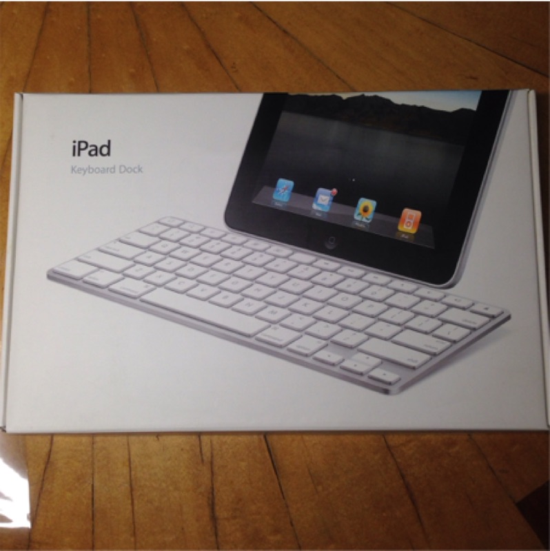 i Pad Keyboard Dock （iPad 輔助鍵盤）