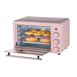 家用110V電烤箱 全自動 多功能 雙層 22L 台式麵包 早餐四合一 烤箱