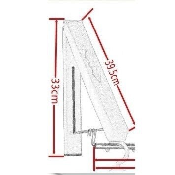 浴室小型隱藏式曬衣架 可收納  迷你壁掛  魔術晾衣架 新型堅固萬用折疊窗框曬衣架 窗框掛衣架子掛衣桿掛窗戶創意衣架陽台
