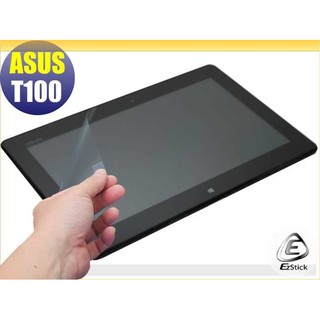 【EZstick】ASUS T100 T100TA 靜電式筆電LCD液晶 螢幕貼 (可選鏡面或霧面)