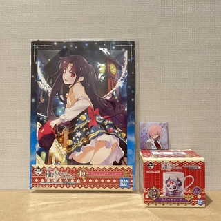 FGO 一番賞 D賞 伊絲塔 色紙 海報 E賞 7cm 馬克杯 瑪修 徽章 胸章 Fate Grand Order