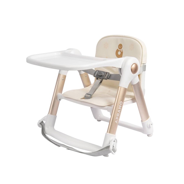免運 聖誕限量款 Apramo Flippa 摺疊式兒童餐椅-聖誕白金版 附餐椅坐墊+提袋/保固六個月
