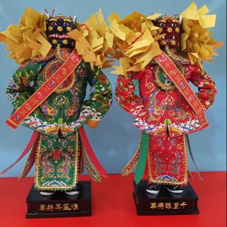 （真的還不錯）千順將軍 千里眼 順風耳[ 廟會 模型 陣頭 文創 模擬 擺宴 迷你 縮小 袖珍 ]