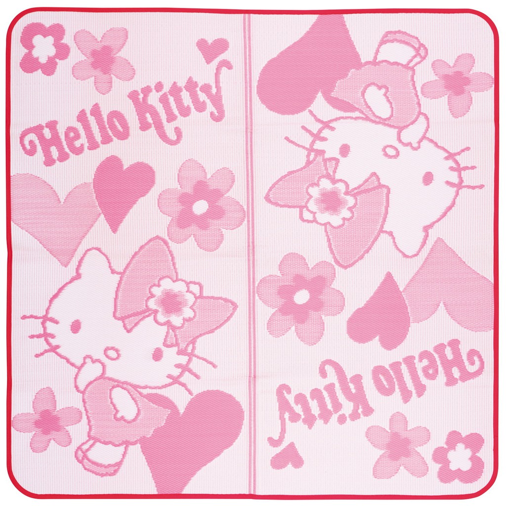 日本製凱蒂貓Hello kitty草蓆(176x176cm)