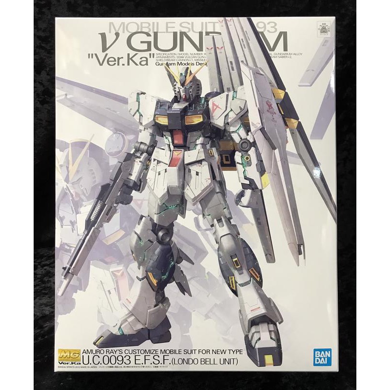 《GTS》模型 BANDAI MG 1/100 ν鋼彈 牛鋼彈 NU鋼彈 Ver.ka 精神感應框體 5055454