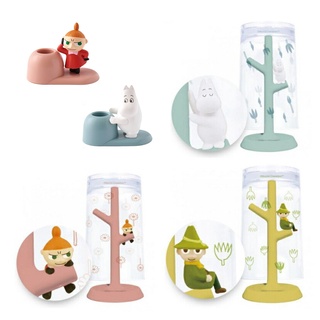 現貨- 日本Hashy MOOMIN 嚕嚕米 漱口杯杯架套組 牙刷架 嚕嚕米 小不點 阿金 漱口杯 杯架 浴室用品