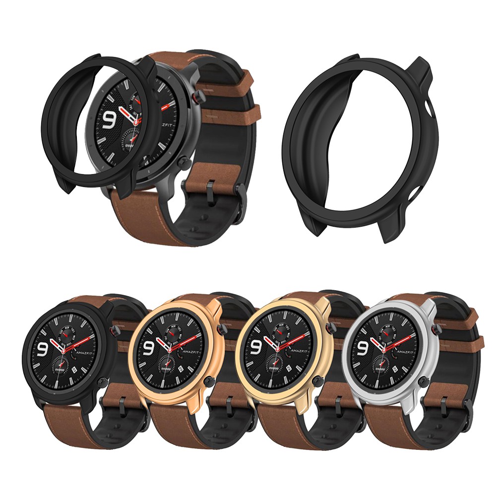 台灣現貨 華米 Amazfit GTR 47mm 手錶 保護殼 包覆邊框 TPU軟殼 電鍍質感