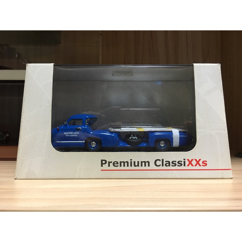 1/43 Premium Classixxs Mercedes Benz Rennwagen運輸車