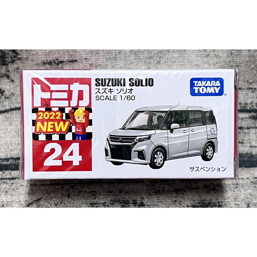 《GTS》 純日貨 新車貼 TOMICA 多美小汽車 NO24 鈴木 SOLIO 173335