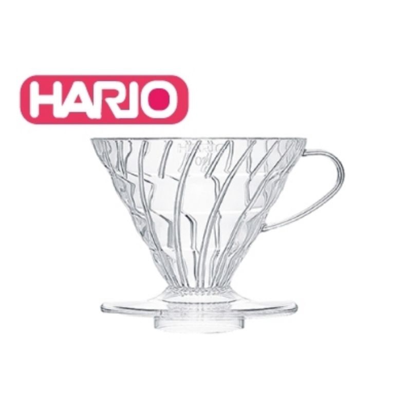 『Mr.羅博特』HARIO V60透明樹酯錐形濾杯01 1-2人份/02 1-4人份