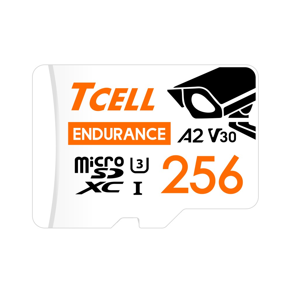 【蝦皮特選】TCELL冠元 MicroSDXC UHS-I (A2)U3 256GB 監控專用記憶卡