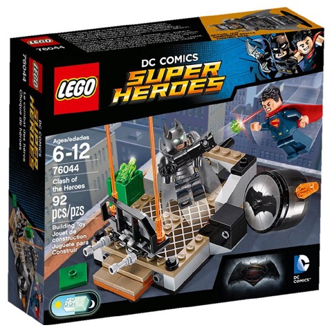 LEGO 樂高 76044 全新品未拆 Clash of the Heroes蝙蝠俠對超人 重裝蝙蝠俠 (亞版有披風)
