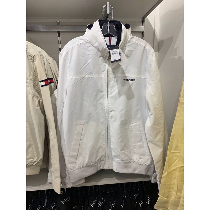蕾蕾美國代購Tommy 經典男款風衣外套 現貨在台白色