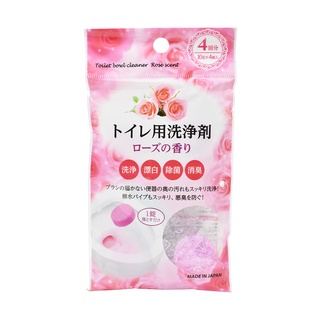 日本 不動化學 馬桶 排水管 清潔錠 玫瑰香