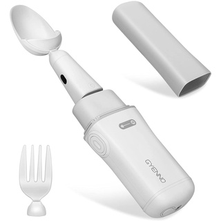 【預購】最新臻絡第二代Gyenno Spoon智慧型防手抖手顫長輩專用湯匙+叉子 Liftware 巴金森餐具