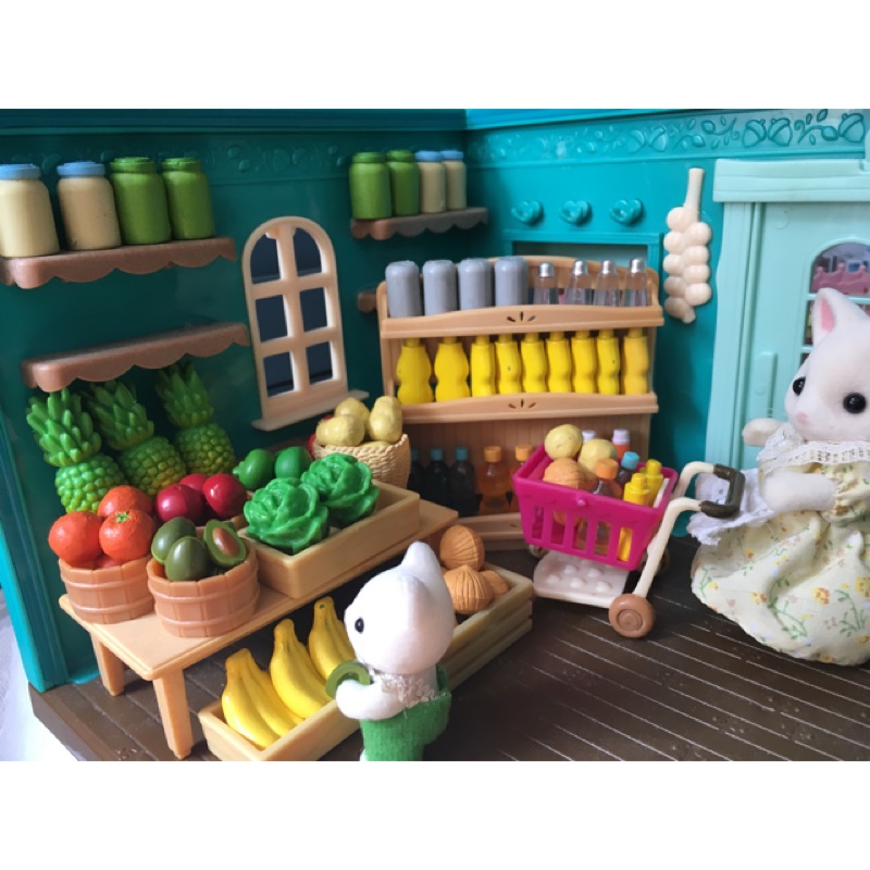 🎪樂寶屋🎪小樹靈配件水果食玩☁️ 森林家族仿真食玩配件微縮食玩模型