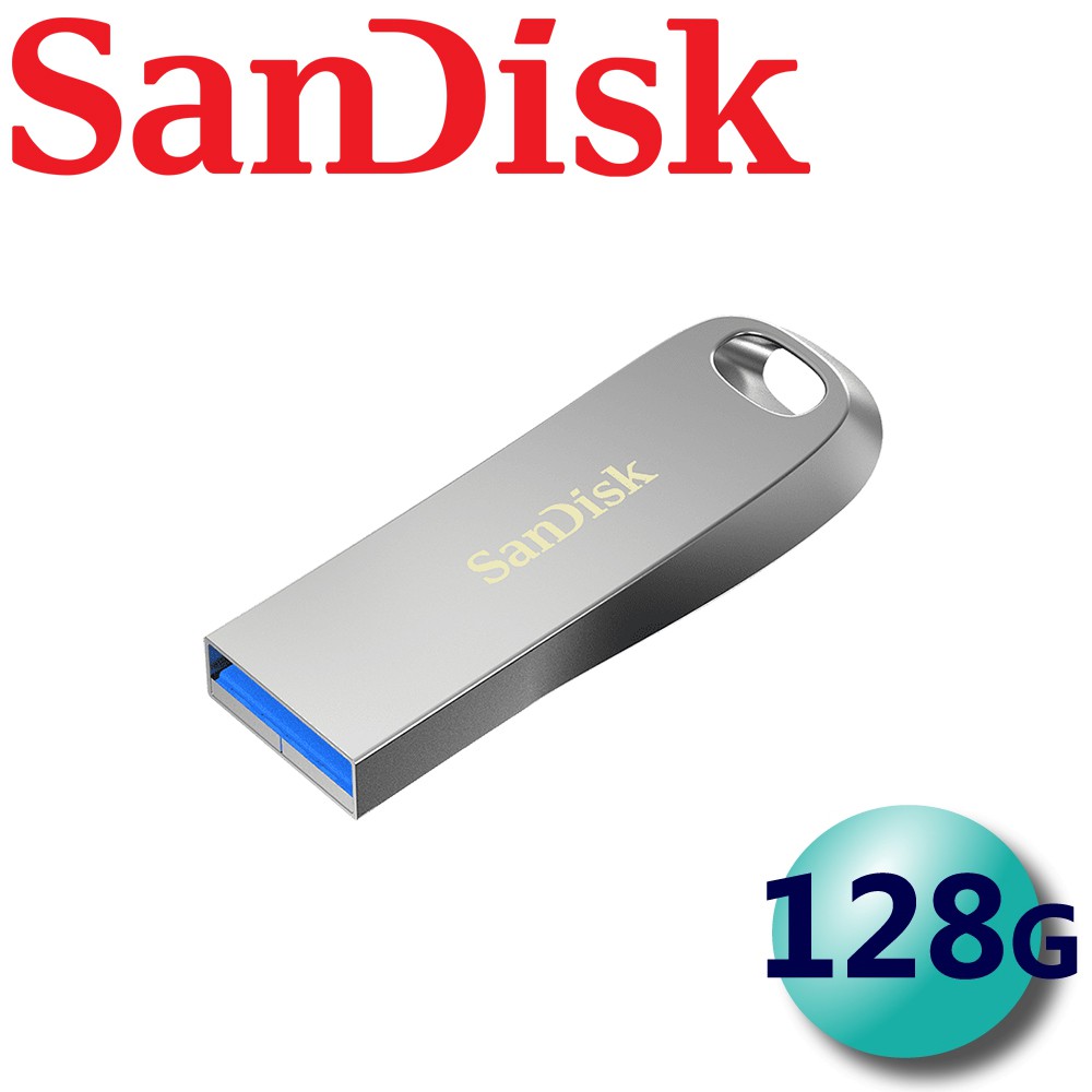 【公司貨】SanDisk 128GB CZ74 Ultra Luxe USB3.2 128G 400MB/s 隨身碟