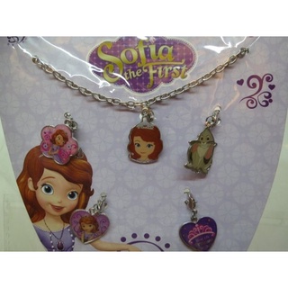【現貨】Sofia 小公主 蘇菲亞 項鍊組 項鏈組--共5吊飾可替換~