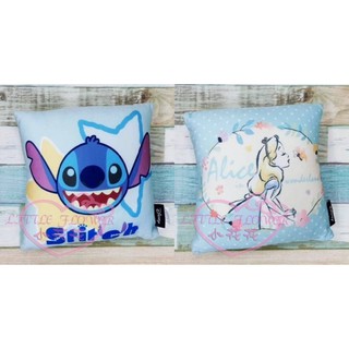 小公主日本精品♥迪士尼系列史迪奇/愛麗絲方型抱枕四方枕靠墊靠枕午安枕午睡枕 二選一 12348107