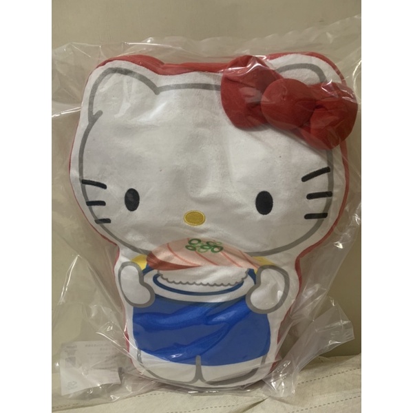 🐱全新未拆🐈 限量  藏壽司 くら寿司 kurasushi hello kitty 凱蒂貓 抱枕 三麗鷗x藏壽司聯名