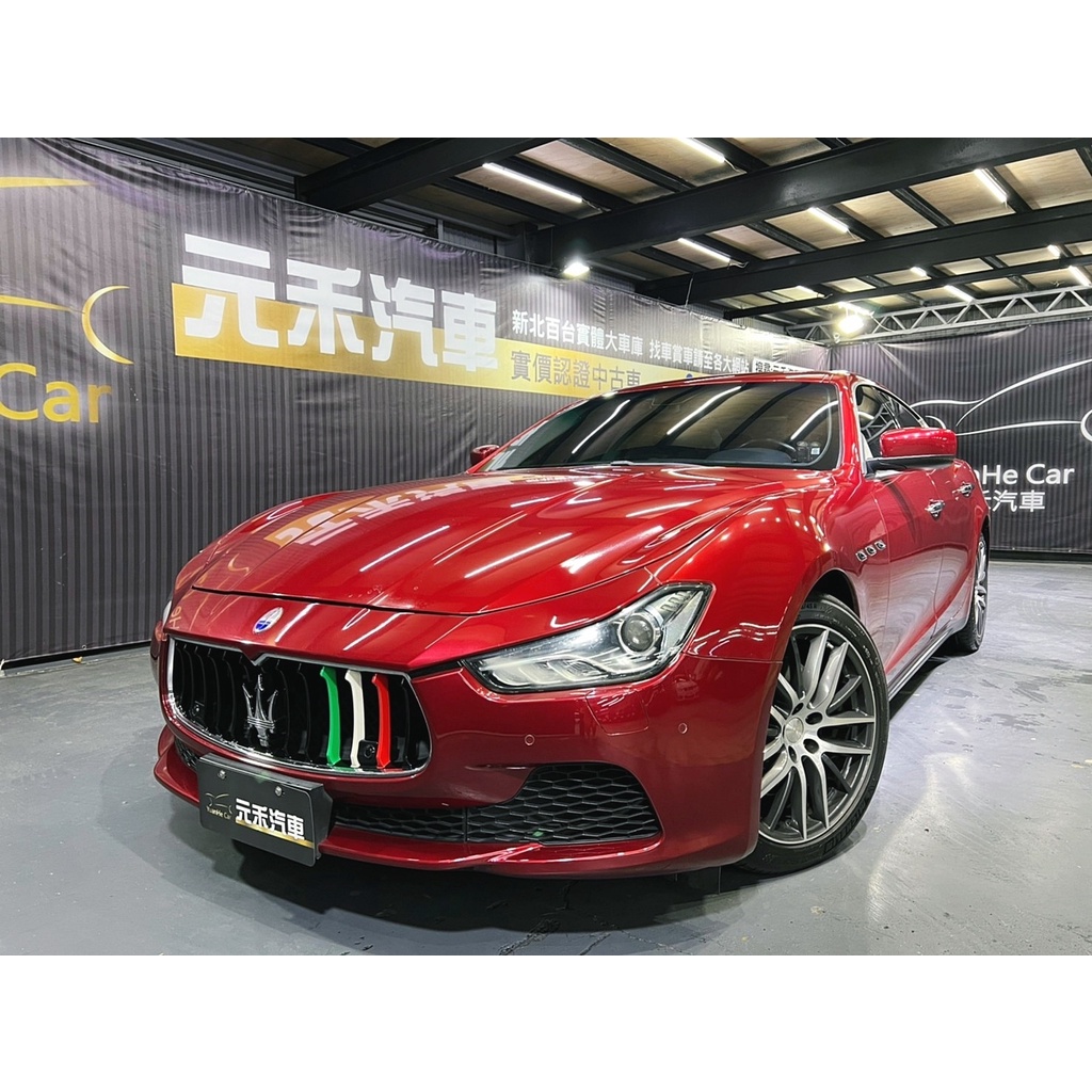 正2015年出廠 Maserati Ghibli 3.0 V6 Premium