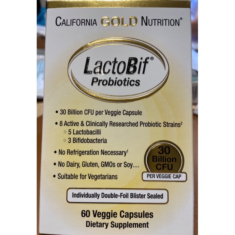 加州黃金營養LactoBif益生菌