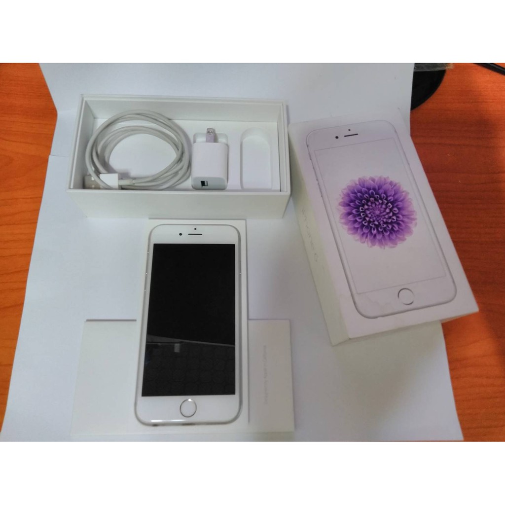 Apple IPhone 6 16G I6 16GB (4.7吋) 二手 銀 9成新 盒裝