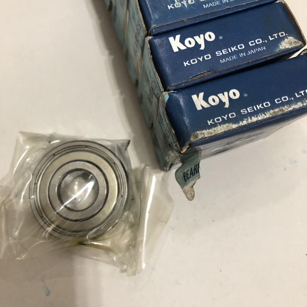 KOYO 軸承 培林 6201 雙鐵蓋 日本製