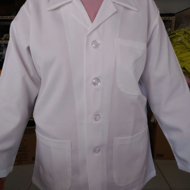 台灣實驗衣*長袖短版(厚款)*2XL~4L下標區