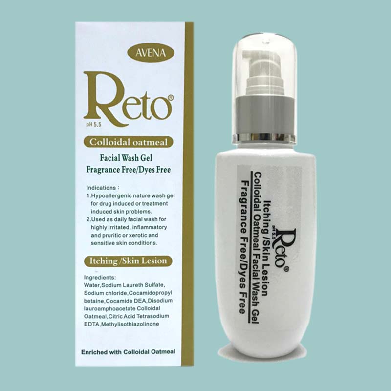 【Reto】原型燕麥膠體面部清潔凝膠 ｜ 135ml ｜ 美身 ｜ 無色素 ｜ 無香精香料 ｜ 燕麥膠體