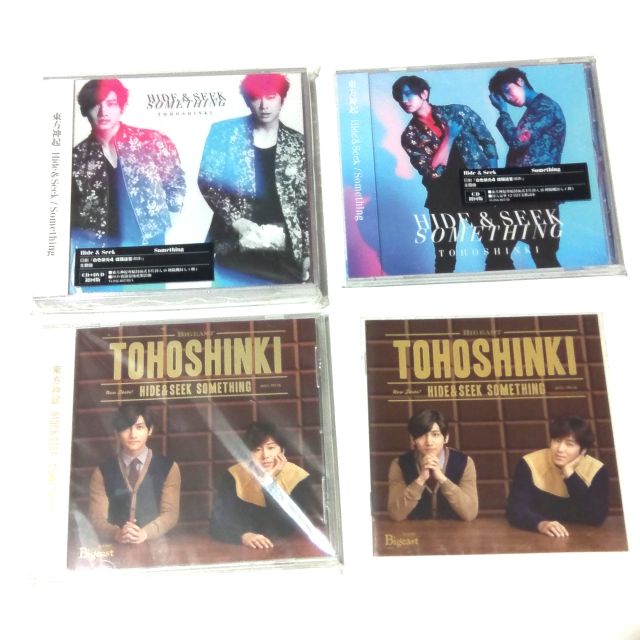 東方神起 日文單曲 Hide & Seek / Something Bigeast CD+DVD CD only