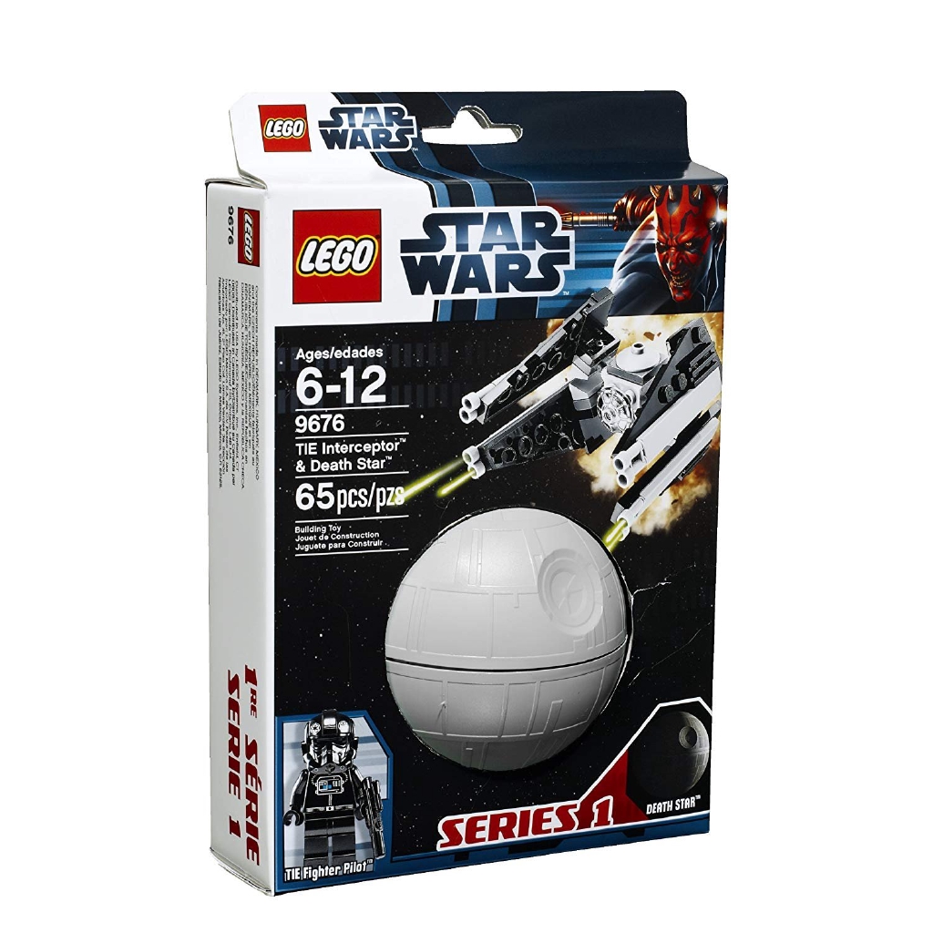 LEGO 樂高 STAR WAR 星際大戰 Death Star 死星 鈦攔截機 鈦戰機 駕駛 9676