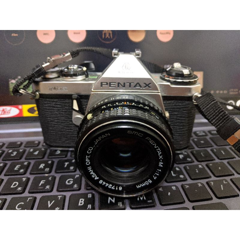Pentax ME 底片相機 smc pentax-m 50mm f1.7鏡頭