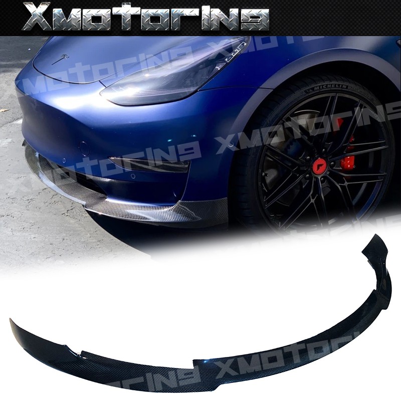 Xm碳纖維精品tesla 特斯拉model 3 碳纖維下巴carbon 空力套件馬力升級抽真空卡夢 蝦皮購物
