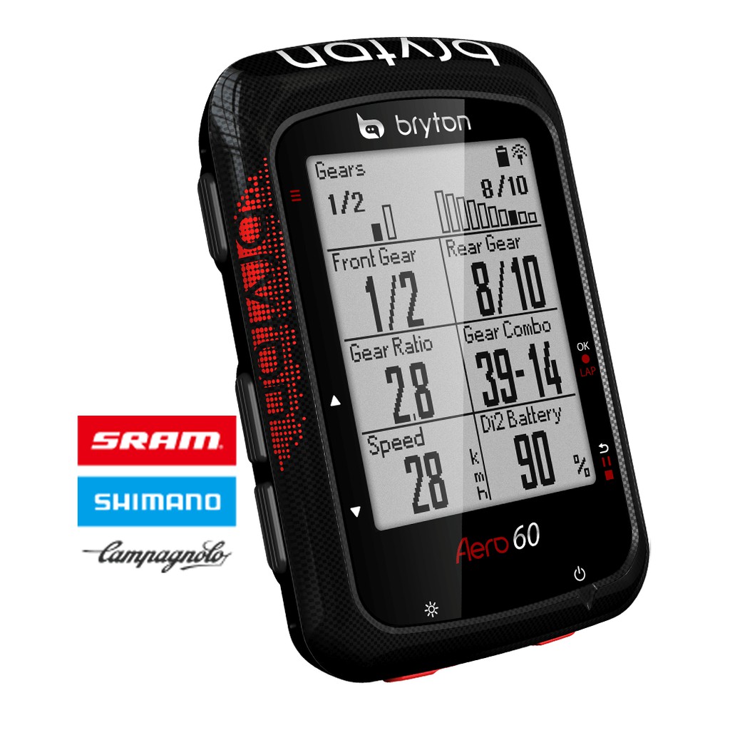 高雄激殿舍》（現貨供應中！）Bryton Aero 60 GPS 自行車紀錄器碼表碼錶| 蝦皮購物