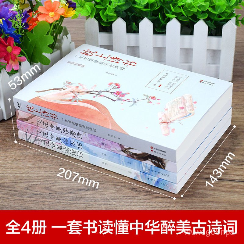 799免運 枕上詩書完整版中國詩詞大會枕上詩書全套飛花令里讀詩詞書籍f1hk 蝦皮購物