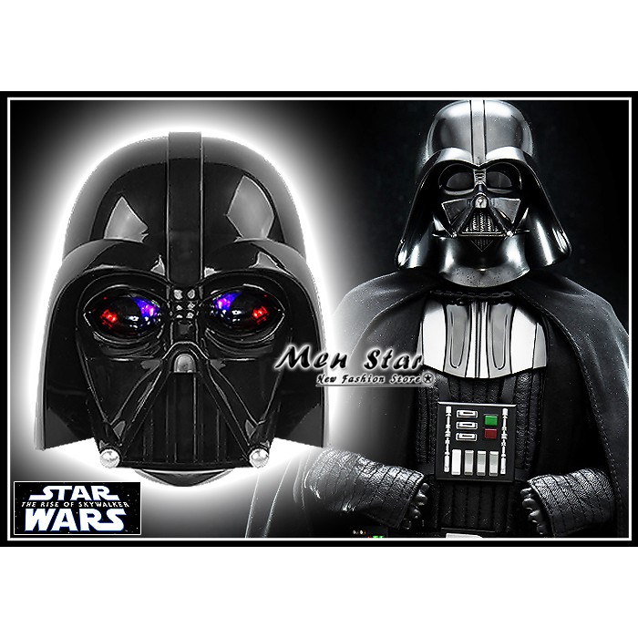 [免運費] STAR WARS 天行者的崛起 LED 冷光面具 黑武士 發光面具 玩具 星際大戰 9 COSPLAY