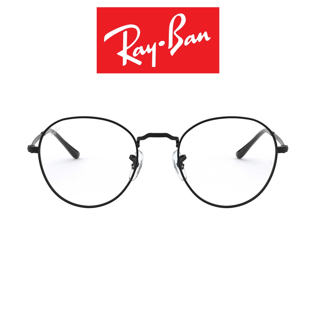 Ray Ban 雷朋 眼鏡 RB 3582v 2760 (黑) 圓框 鏡架 【原作眼鏡】