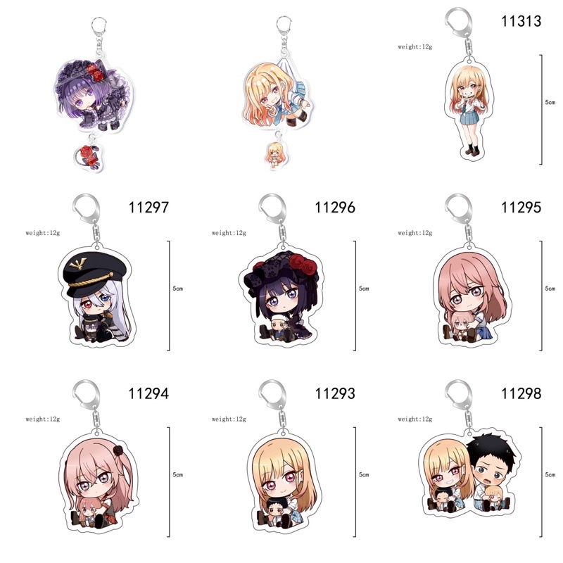 ⚡️J⚡️（現貨）戀上換裝娃娃 更衣人偶墜入愛河 喜多川海夢 吊飾 鑰匙圈 乾心壽 乾紗壽葉