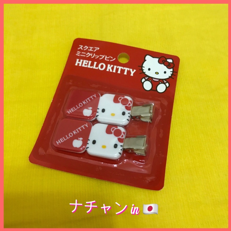 ナツミ☆  *日本帶回*Hello Kitty 前髮夾