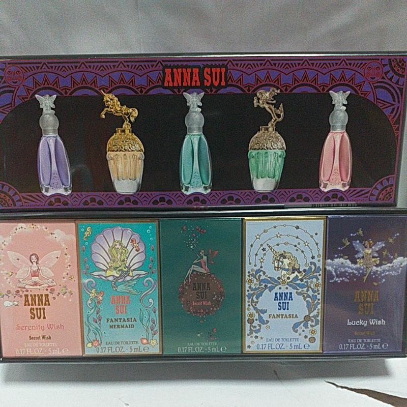 Anna Sui 童話精靈 迷你 小香 禮盒 單瓶 5ml效期2024／08／08 限量