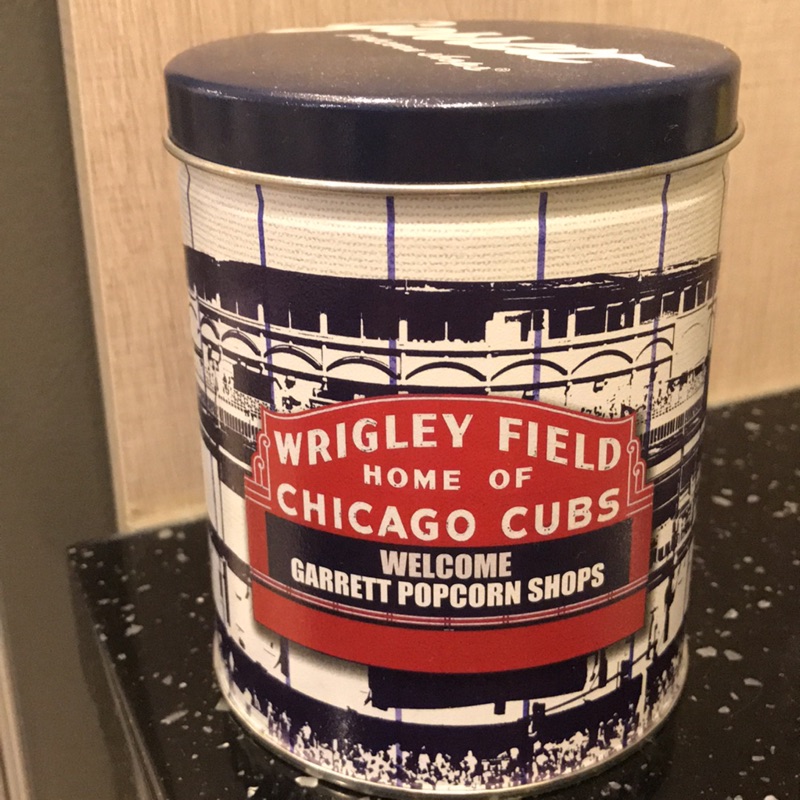 《限量》美國芝加哥Garrett 爆米花小熊隊冠軍紀念罐