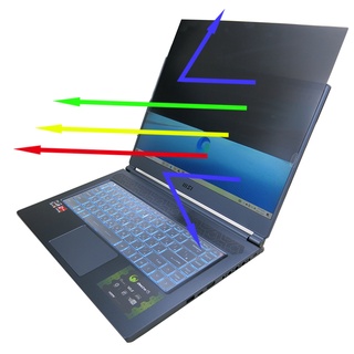 【Ezstick】MSI 微星 Delta 15 A5EFK NB 筆電 抗藍光 防眩光 防窺片