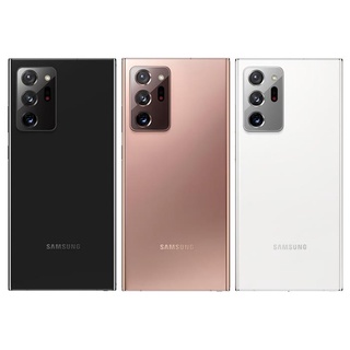 SAMSUNG 適用於三星 Galaxy Note 20 Ultra 後殼電池蓋玻璃外殼蓋門後殼