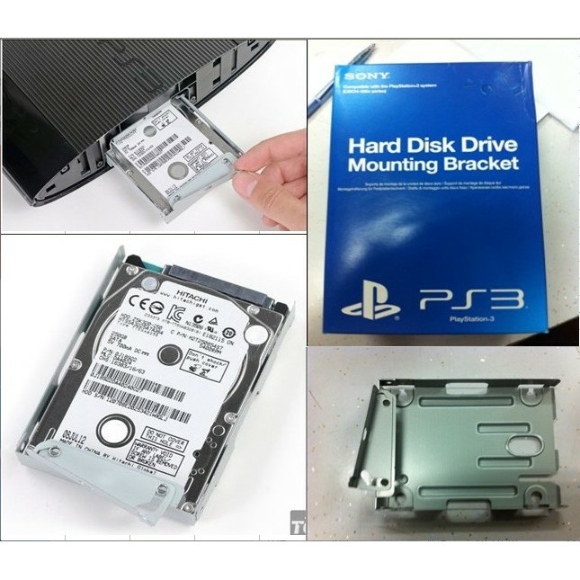 現貨 Ps3 4000 4012 4k12g薄機擴大擴展內置硬盤支架托架slim Hdd 蝦皮購物