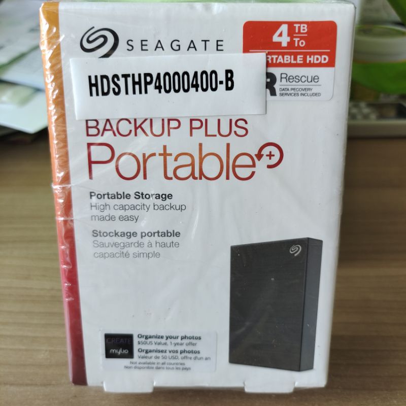 Seagate 4TB 硬碟 backup plus portable-宅配免運