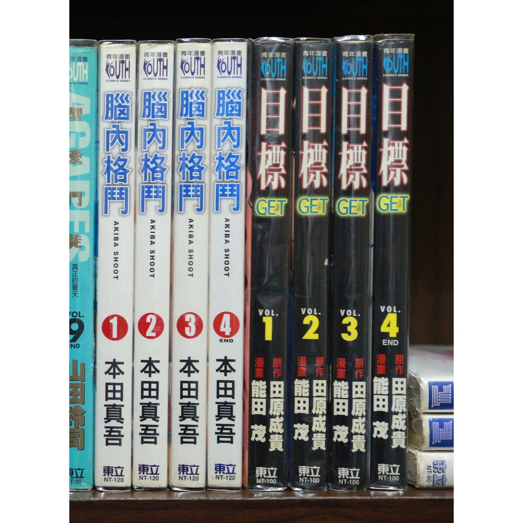 個人收藏 目標get 1 4完 田原成貴 能田茂東立青年漫畫 蝦皮購物
