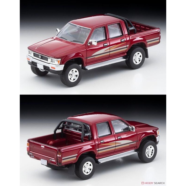 現貨TOMYTEC  1/64LV-N256a Toyota Hilux 4WD 皮卡91年式 紅TV31689